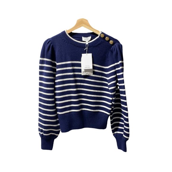 & OTHER STORIES Breton Sailor Stripe Sweater - Picture 3 of 5